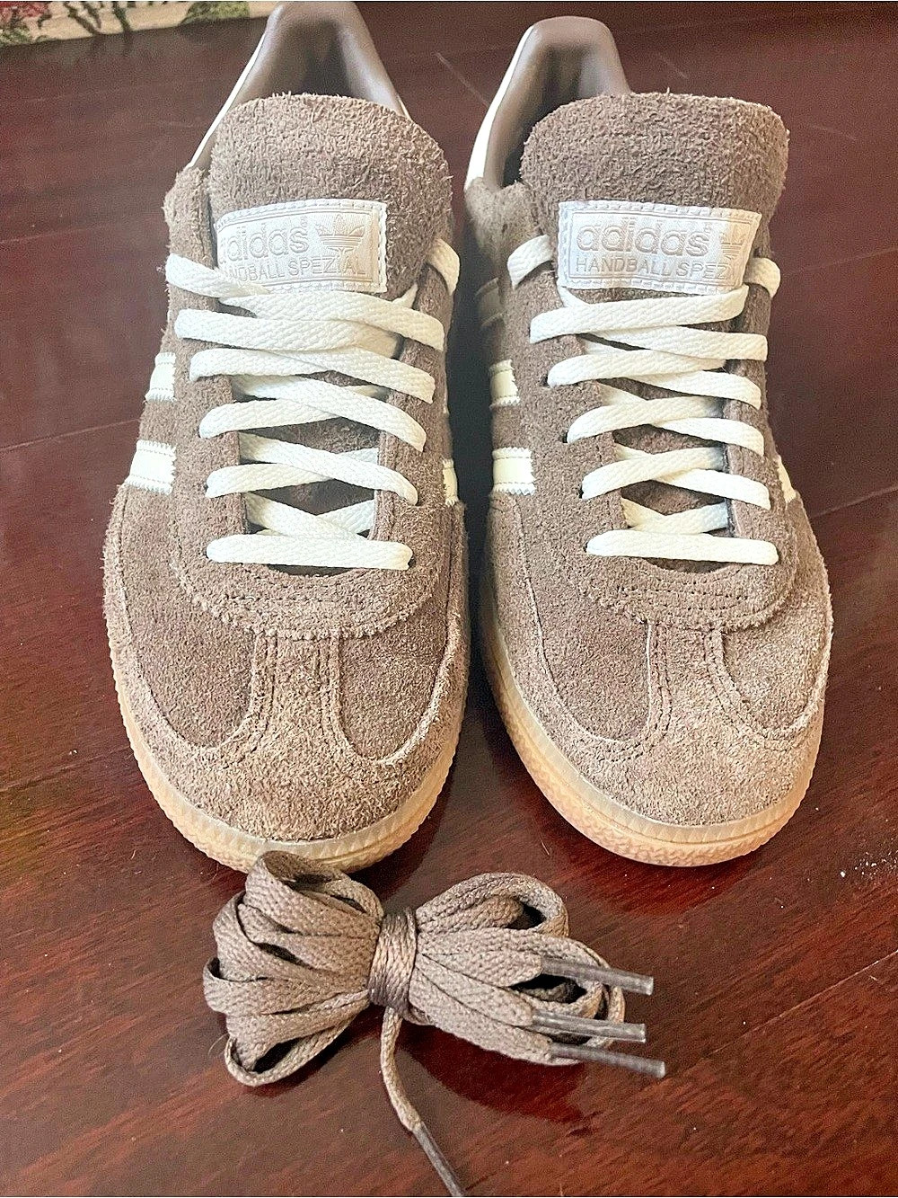adidas Handball Spezial Women's Brown & White US 6.5
